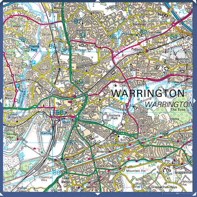 Modern Warrington open street maps JPG