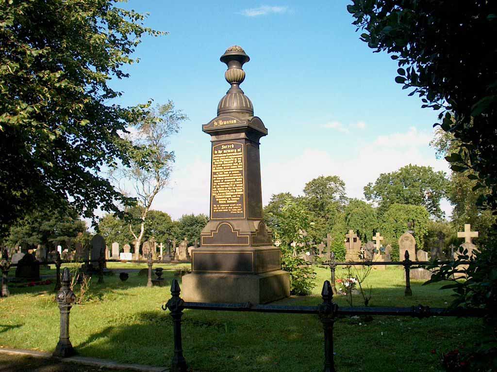 Memorial in Graveyard